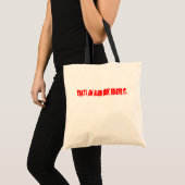 Dat is een buitenaardse bruv, geloof het. tote bag (Voorkant (product))