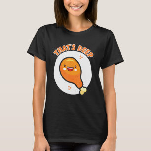Dat is een diepe crisis en een heerlijk gevlekt ki t-shirt