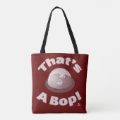 Dat is een dobbelspel nostalgie leuk kunstwerk tote bag (Achterkant)
