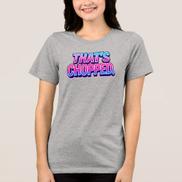 Dat is een gehakte slang Tri-Blend shirt