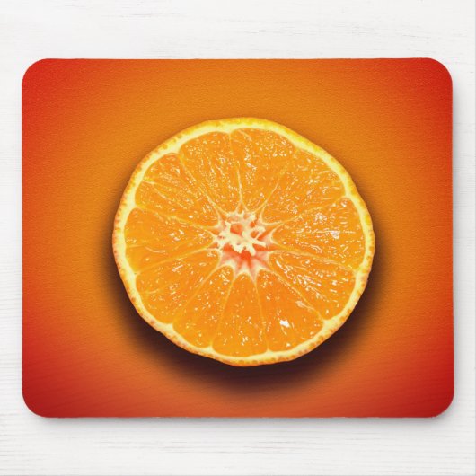 Dat is een groot stuk sinaasappel muismat (Voorkant)