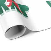 Dat is een kerstwrap cadeaupapier (Rol Hoek)