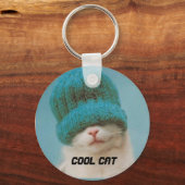 Dat is één kool kat sleutelhanger (Voorkant)