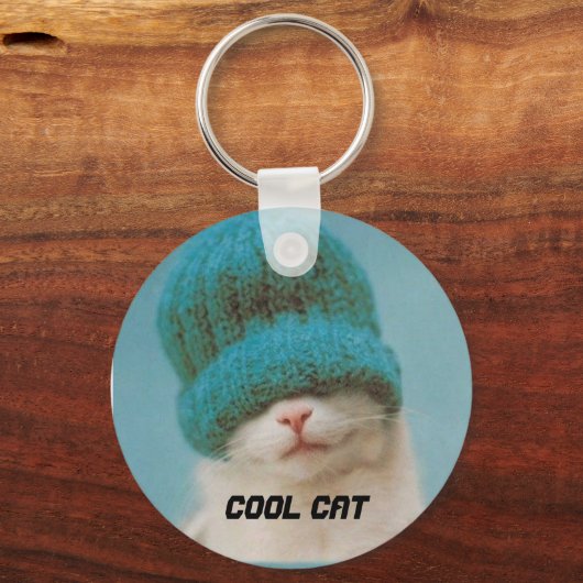 Dat is één kool kat sleutelhanger (Voorkant)