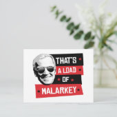 Dat is een lading Malarkey Biden 2020 Briefkaart (Staand voorkant)