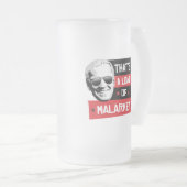 Dat is een lading Malarkey Biden 2020 Matglas Bierpul (Voorkant rechts)
