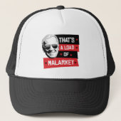 Dat is een lading Malarkey Biden 2020 Trucker Pet (Voorkant)