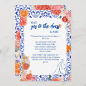 Dat is een meer douche ja op de jurk spel kaart (Voorkant / Achterkant)