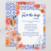 Dat is een meer douche ja op de jurk spel kaart (Voorkant / Achterkant)