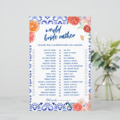 Dat is een meer douche zou liever bruid spel kaart (Staand voorkant)