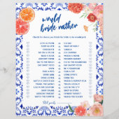 Dat is een meer douche zou liever bruid spel kaart (Voorkant)