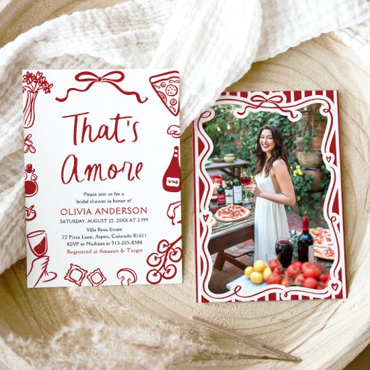 Dat is een meer grillig Italiaans Pizza Vrijgezell Kaart