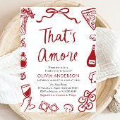 Dat is een meer grillig Italiaans Pizza Vrijgezell Kaart