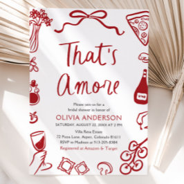 Dat is een meer grillig Italiaans Pizza Vrijgezell Kaart