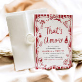 Dat is een meer grillig Italiaans verlovingsfeest Kaart