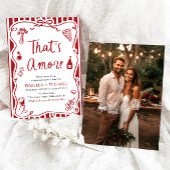 Dat is een meer grillig Italiaans verlovingsfeest Kaart