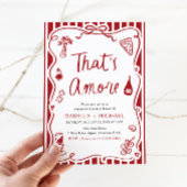 Dat is een meer grillig Italiaans verlovingsfeest Kaart