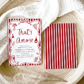 Dat is een meer grillig Italiaans verlovingsfeest Kaart