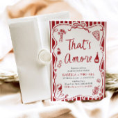 Dat is een meer grillig Italiaans verlovingsfeest Kaart