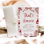 Dat is een meer grillig Italiaans verlovingsfeest Kaart