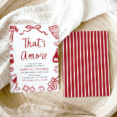 Dat is een meer grillig Italiaans verlovingsfeest Kaart