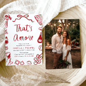 Dat is een meer grillig Italiaans verlovingsfeest Kaart