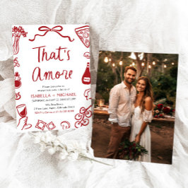 Dat is een meer grillig Italiaans verlovingsfeest Kaart