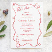 Dat is een meer grillige Hand getekend Chic Italia Kaart