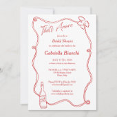 Dat is een meer grillige Hand getekend Chic Italia Kaart (Voorkant)