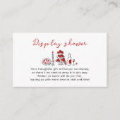 Dat is een meer grillige Italiaanse rode display d Informatiekaartje (Voorkant)