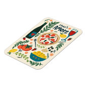 Dat is een meer Italiaans eten liefde grillige piz Magneet (Linkerzijde)