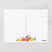 Dat is een meer Italiaans eten Valentijn liefde gr Briefkaart (Achterkant)