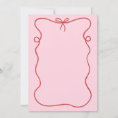 Dat is een meer Italiaans handgetekend roze Vrijge Kaart (Achterkant)