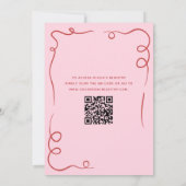 Dat is een meer Italiaans handgetekend roze Vrijge Kaart (Achterkant)