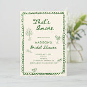 Dat is een meer Italiaans handgetekend Vrijgezelle Kaart (Staand voorkant)