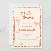 Dat is een meer Italiaans handgetekend Vrijgezelle Kaart (Voorkant)