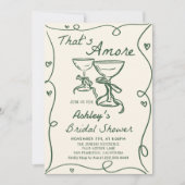 Dat is een meer Italiaans handgetekend Vrijgezelle Kaart (Voorkant)