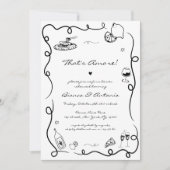 Dat is een meer Italiaans handgetekende repetitie- Kaart (Voorkant)