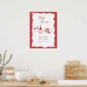 Dat is een meer Italiaans Pizza Wine Vrijgezellenf Poster (Keuken)