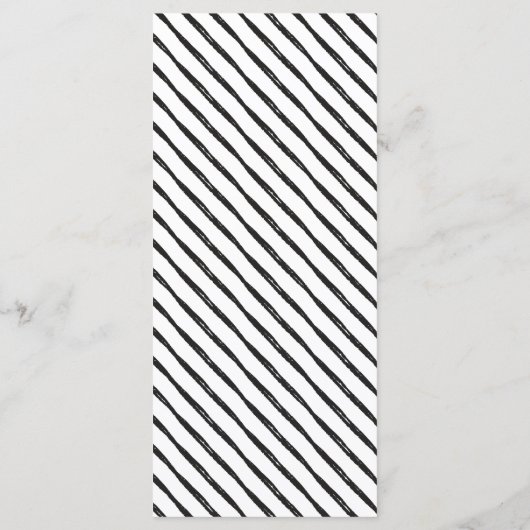 Dat is een meer Italiaans script bruiloft diner me Menu (Achterkant)