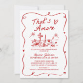 Dat is een meer Italiaans thema Vrijgezellenfeest Kaart (Voorkant)