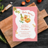 Dat is een meer Italiaans thema Vrijgezellenfeest Kaart