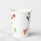 Dat is een meer Italiaans Vrijgezellenfeest decor Papieren Bekers (Rechts)