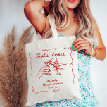 Dat is een meer Italiaans Vrijgezellenfeest van Dr Tote Bag<br><div class="desc">Dat is een meer Italiaans Vrijgezellenfeest van Drawn Engagemen</div>
