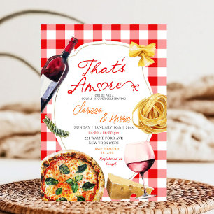 Dat is een meer Italiaanse Pizza wijn paar douche Kaart