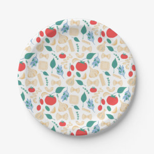 Dat is een meer klassieke Italiaanse pasta vormen  Papieren Bordje