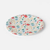 Dat is een meer klassieke Italiaanse pasta vormen  Papieren Bordje (Gekanteld)