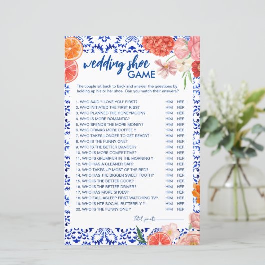 Dat is een meer mediterraan oranje trouwschoenspel (Staand voorkant)