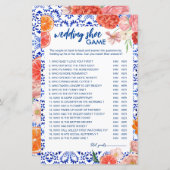 Dat is een meer mediterraan oranje trouwschoenspel (Voorkant / Achterkant)