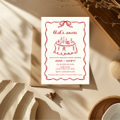 Dat is een meer met de hand geïllustreerd Red Rehe Kaart